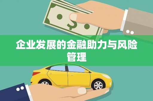 北港企业发展的金融助力与风险管理