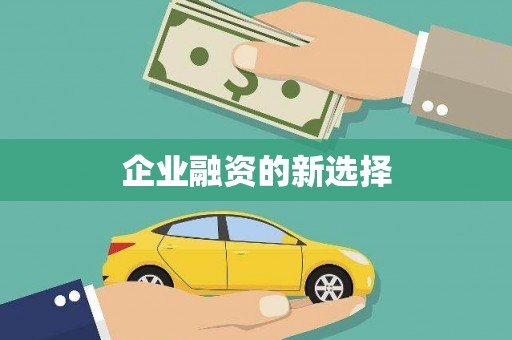 北港企业融资的新选择