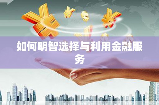 北港如何明智选择与利用金融服务