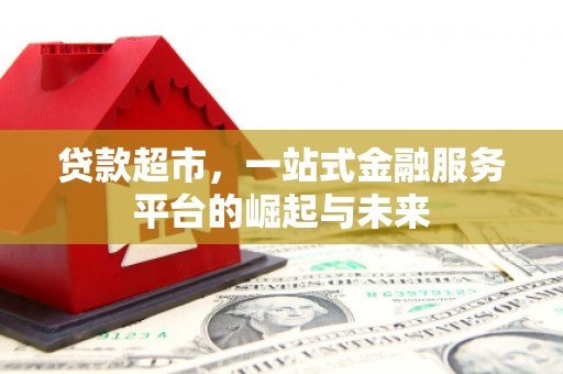 北港贷款超市，一站式金融服务平台的崛起与未来