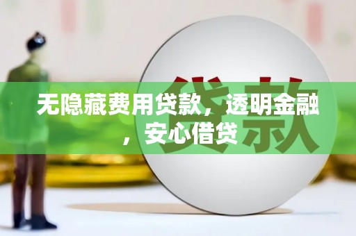 北港无隐藏费用贷款，透明金融，安心借贷
