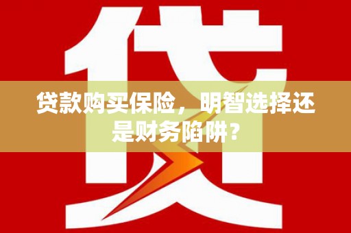 北港贷款购买保险，明智选择还是财务陷阱？