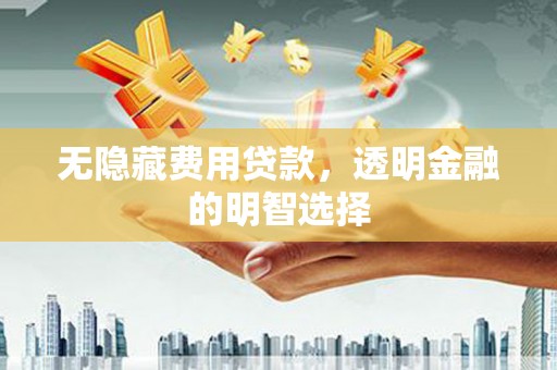 北港无隐藏费用贷款，透明金融的明智选择