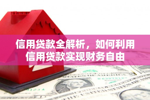 北港信用贷款全解析，如何利用信用贷款实现财务自由